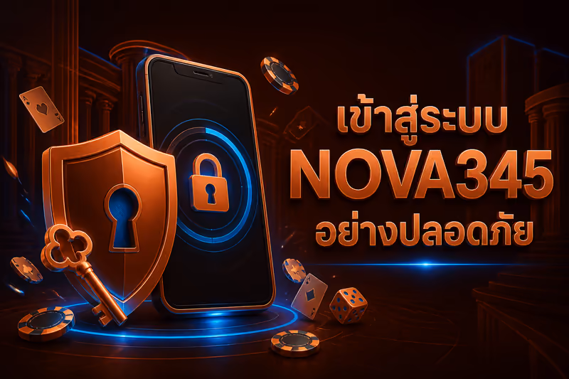 เข้าสู่ระบบ NOVA345 อย่างปลอดภัย